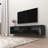 Hugo Modern TV Stand for TVs up to 90" with 16-Color LED Lighting, Glass Shelves, Wall-Mounted-1183062245