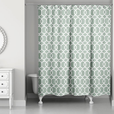 Geometric Shower Curtain