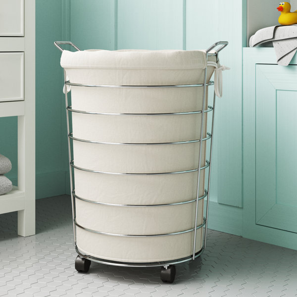 Mesh Liner Waterproof Durable Laundry Bag Household Rolling