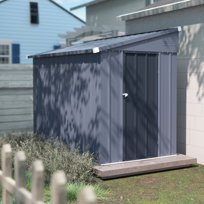 Metal Lean-to Storage Shed Multiple Sizes