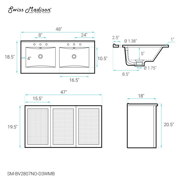 Dimensions du produit