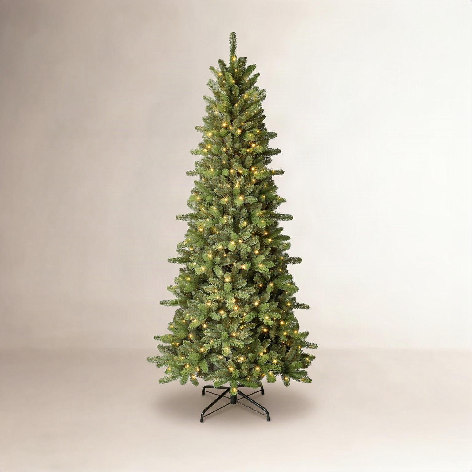 Minerva Pre-Lit Spruce Christmas Tree, 9' H