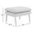 Caigan Abbyton Genuine Leather Ottoman