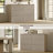 Modern Fluted 3-Drawer Dresser With Pop - Up Design-986991486