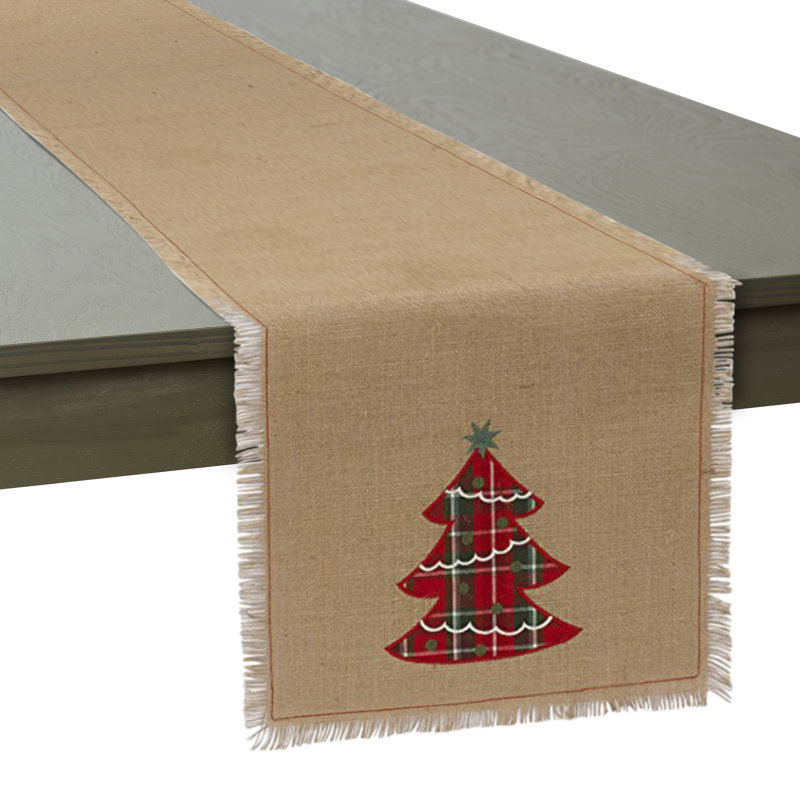 Huntsberry Spice Plaid Table Runner