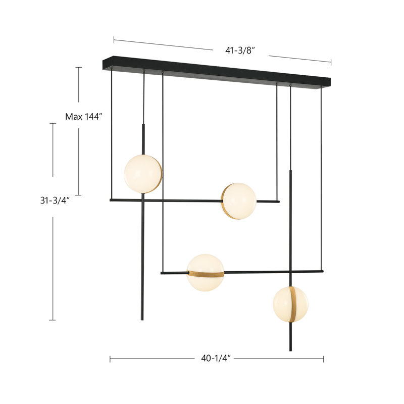 Tagliato 4 - Light LED Pendant