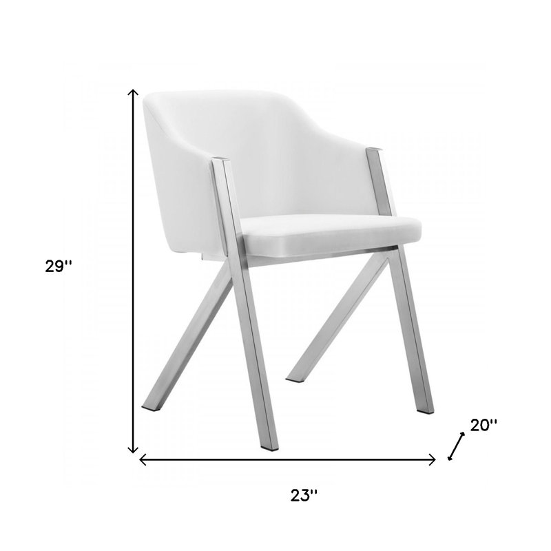 Dining Chairs in White, White