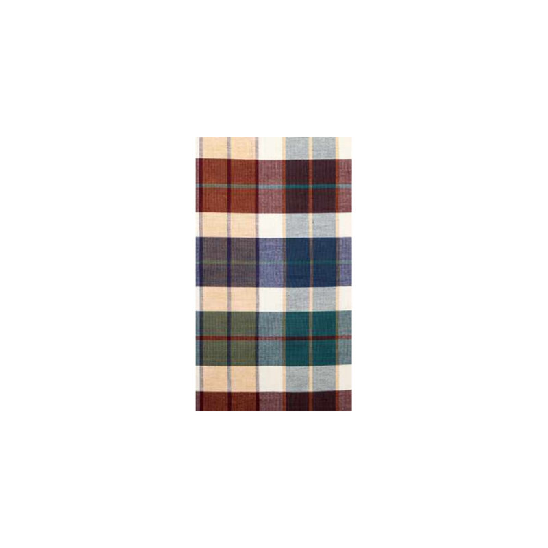 Mantz Plaid 100% Cotton Tablecloth, Rectangular 72" x 52"