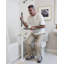 HEALTHCRAFT Advantage Rail Bariatric Portable: Poteau de support fixé au sol et amovible-125116186