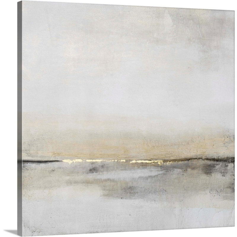 «Horizontal Flow I» par Tim O'Toole - reproduction d'art sur toile, Toile tendue, H 24 po x l 24 po, Sans cadre