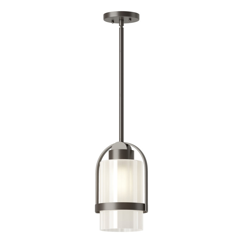 Alcove Outdoor Pendant, Frosted, Coastal Dark Smoke