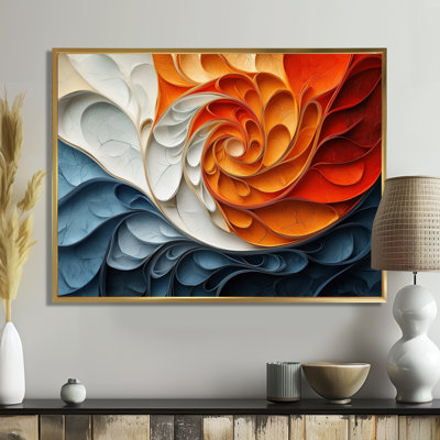 Fragmented Reality of Biomorphism Spiral III - Biomorphism, art mural