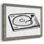 Croquis de vinyle, impression sur toile encadrée-1478465958-1478465962