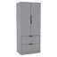 Sibby 2 Door Solid Wood Wardrobe-360689463