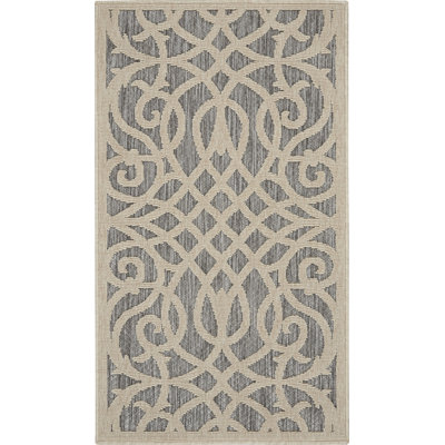 Yajat Floral Indoor / Outdoor Rug