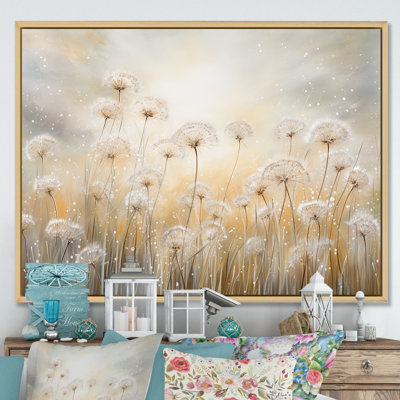 Dandelion Field Breeze - Print