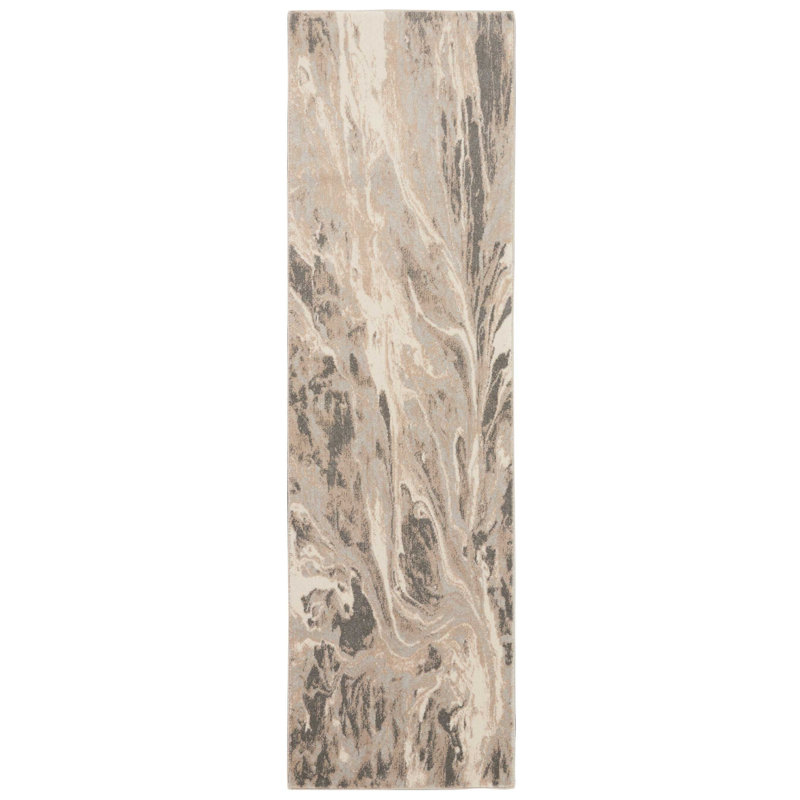 Abstract Area Rug, Runner 66 x 229cm