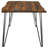 Neve Grey Sheesham Live Edge Dining Table