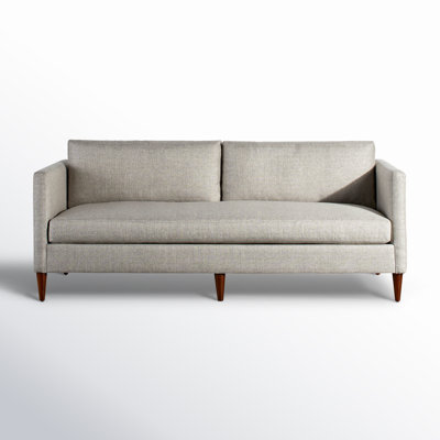 Clifford 87" Upholstered Custom Bench-Seat Sofa by AllModern
