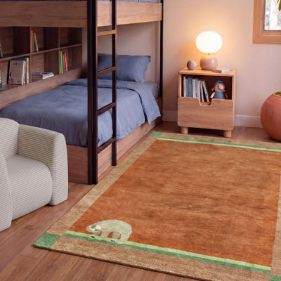 Squeak Hand-knotted Wool Rug
