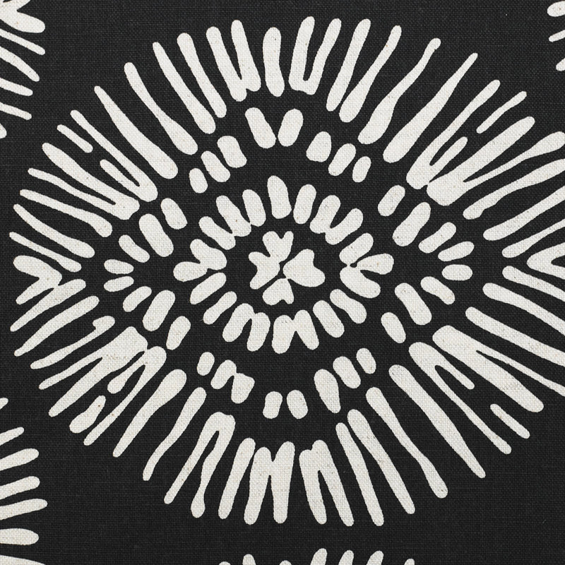Lanai Pillow Sham Cotton Blend Geometric Sham, Standard, Black