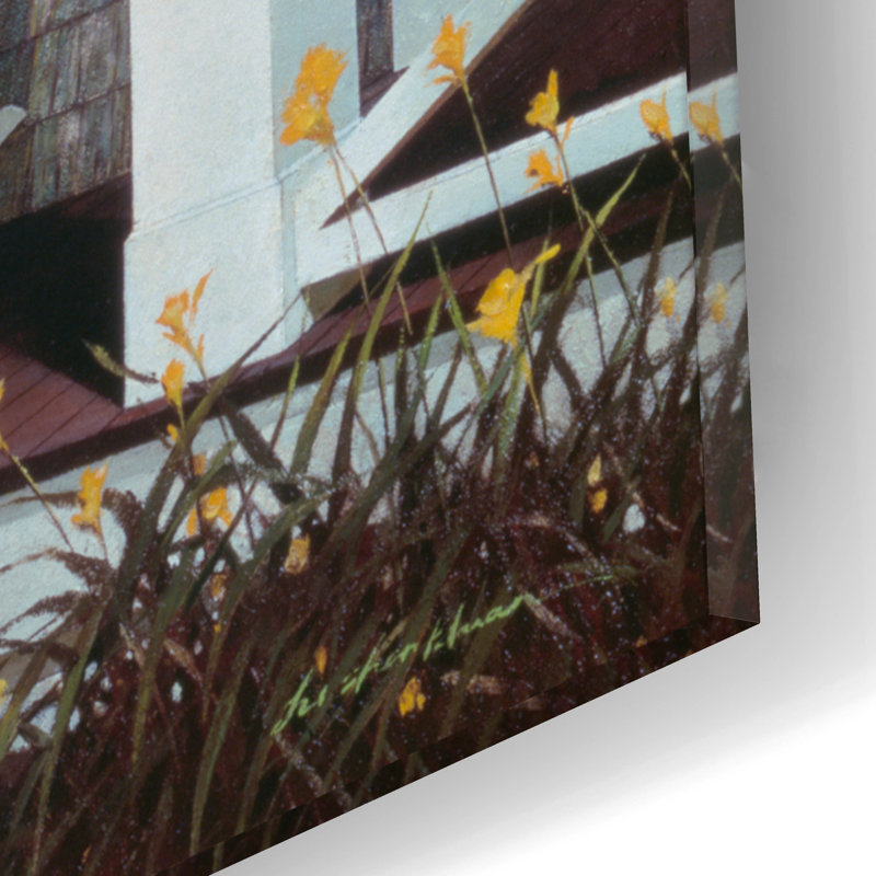 "Fleurs printanières" par Zhen-Huan Lu, H 12 po x l 16 po x P 0,13 po