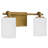 Morris 2-Light Weathered Brass Vanity Light-128716582-128716583