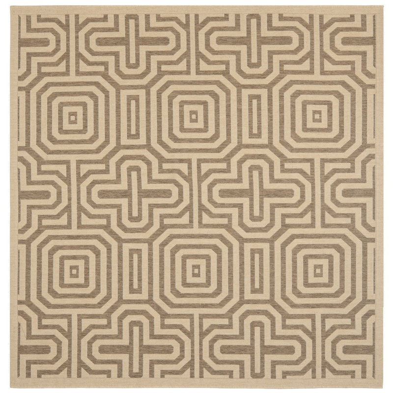 Tapis intérieur / extérieur Arneshia, Carré 6 pi 7 po