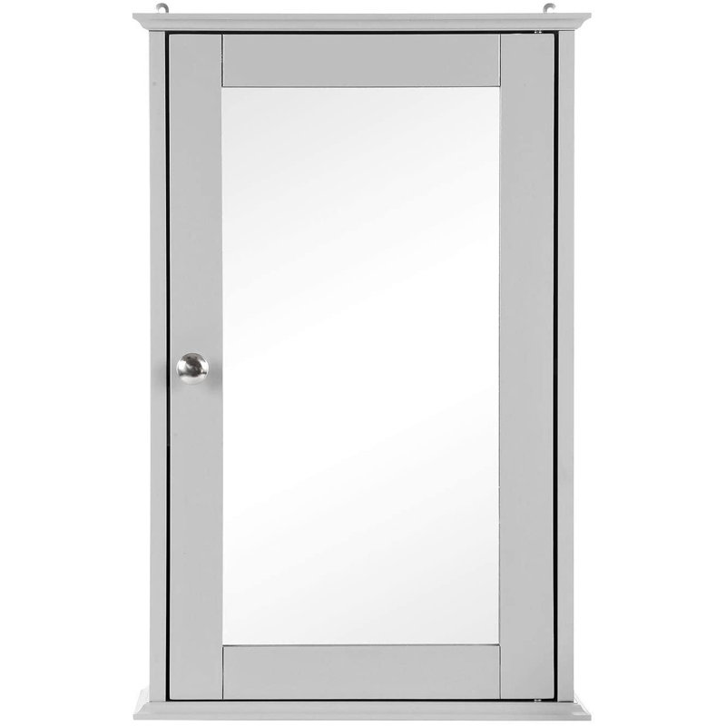 Knouse Solid Wood Bathroom Cabinet