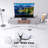 120“ Electric Floor Rising Projector Screen, ALR Ultra Short Throw Screen w/ Smart Voice Control