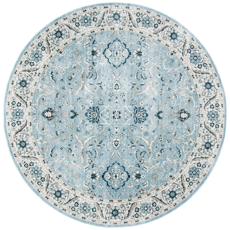 Tapis oriental Delmer Performance, Rond 6 pi 7 po