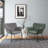Upholstered Horizontal Tufted Back Accent Chair-2117660193