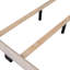 Lit plateforme tapissier en velours, sommier tapissier --2019946018