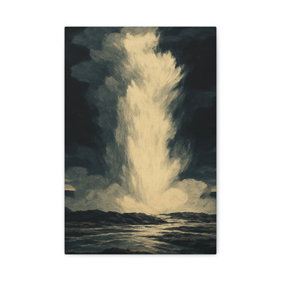 Apel Single Picture Frame Print on Canvas