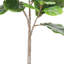 Figuier Moona, 28 feuilles en PEVA, soie soyeuse 43 po Moona-132797828