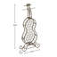 Porte-bouteilles de vin en forme de violoncelle, porte-bouteilles autoportant avec bouteille de rangement, bar de rangement pour bouteilles de vin et de vin, organisateur pour la cuisine, la salle à manger