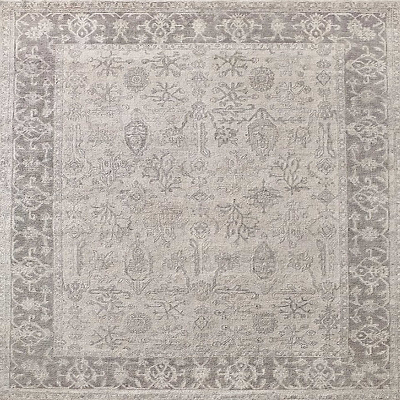 Oriental Indoor Rug, Square 5'