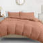 Microfiber Solid Colour Duvet Cover Set-126494697-126494698