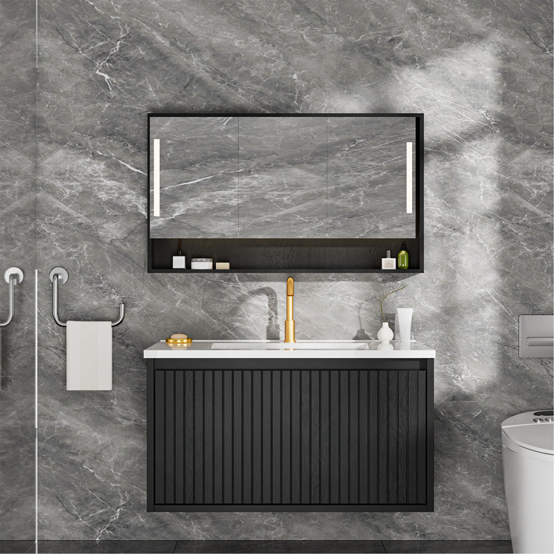 Meuble-lavabo 30 po avec lavabo en céramique