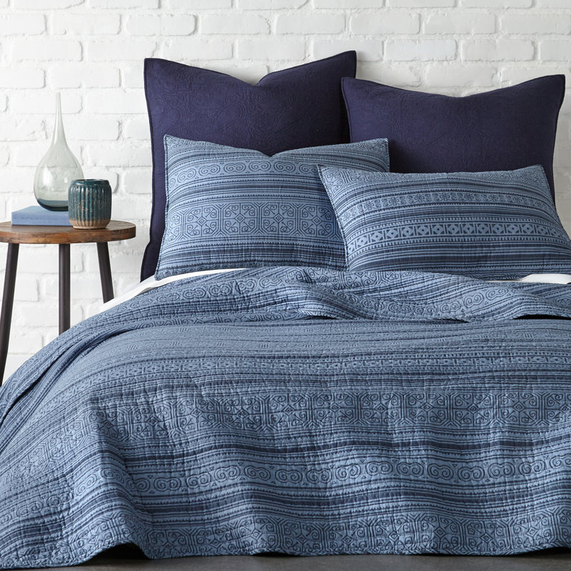 Ensemble de couette Tolteca Indigo King