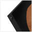 Table basse en bois massif, brun et noir