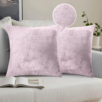 Skrolan Crushed Velvet Scatter Cushion Cover