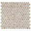 Hudson Penny Round .80" x .80" Porcelain Penny Round Mosaic Wall & Floor Tile-329195105
