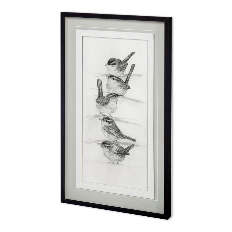 «Tutti I a Hand Hand», reproduction d'art encadrée texturée matte sous verre, Tutti II