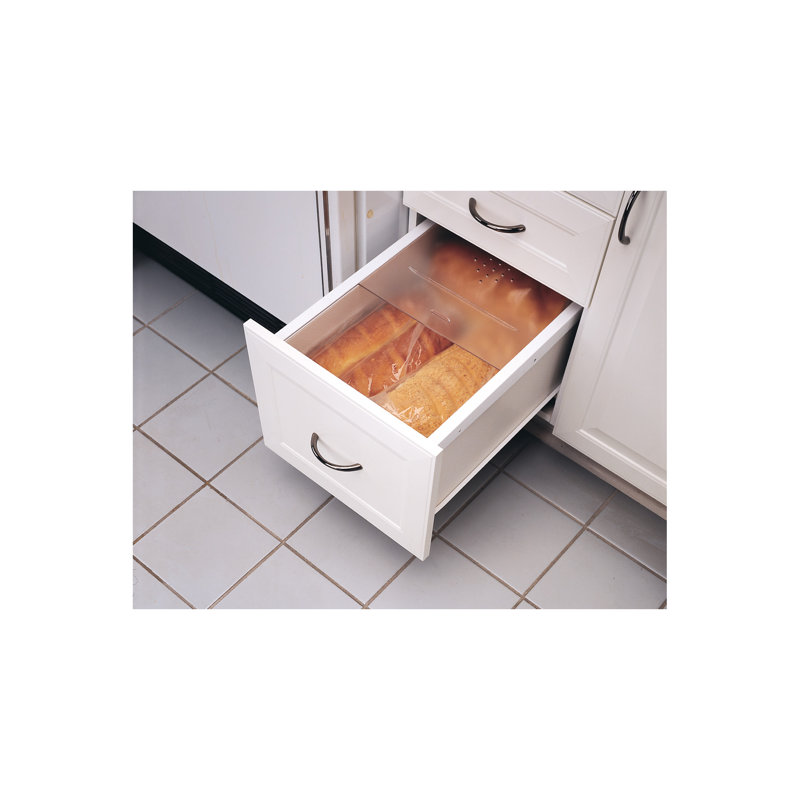 Rev-A-Shelf Trim to Fit Bread Drawer Cover, Clear, 0.38" H x 16.75" W x 21.75" D