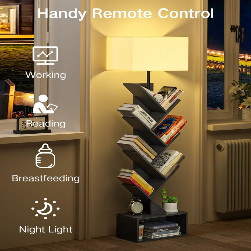 144cm H x 37cm W Etagere Bookcase