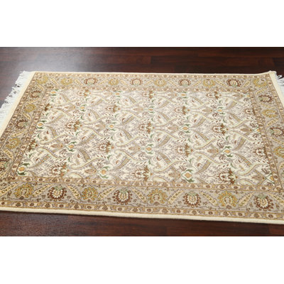 One-of-a-Kind 6'4'' X 4'0'' Area Rug Beige