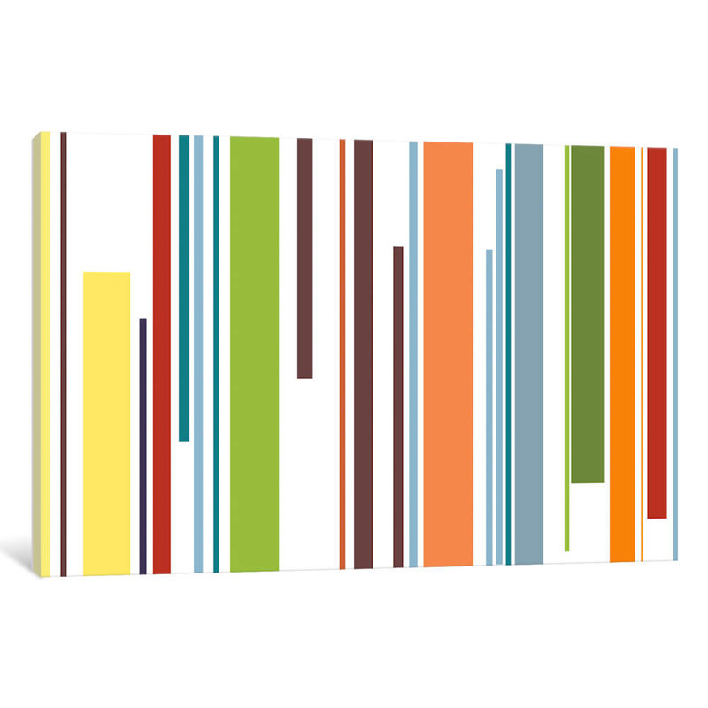 Piano Keys - Print on Canvas, 66.04 cm H x 45.72 cm W x 1.91 cm D, No Frame