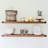 Sylvia 2 Piece Pine Floating Shelf