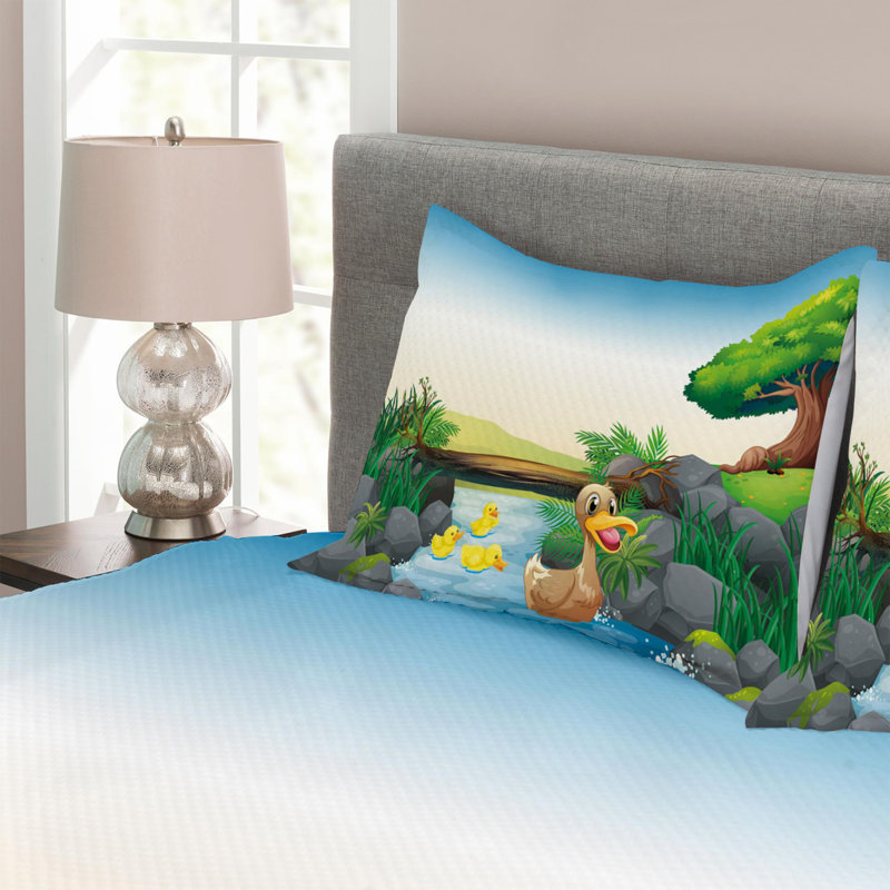 Polyester Coverlet, King Coverlet + 2 Shams